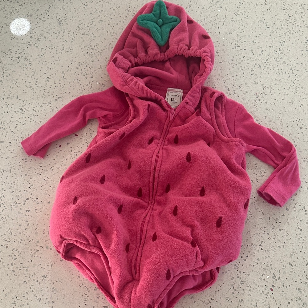 Carter's Pink Strawberry Costume